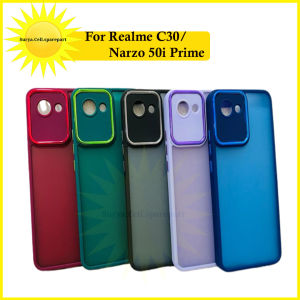 Case Premium Hybrid Chrome For Realme C30 C31 C33 C35 Realme 2 Pro