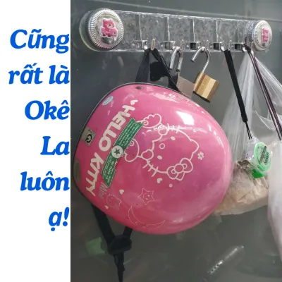Móc Treo Đồ Hút Chân Không Chịu Lực Có Thể Tái Sử Dụng Nhiều Lần Không Cần Khoan Vít