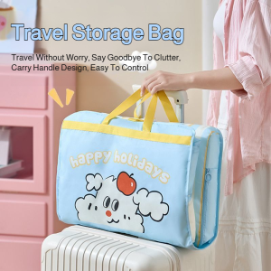 【FAMMY FAEY】Portable Large-Capacity Clothing Storage Bag Business Trip Travel Hotel Wardrobe Hanging Bag Large-Capacity Underwear Storage Bag便携大容量衣物收纳袋