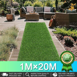 1M x 25M Premium Artificial Grass Mat 30MM Natural Green Fake Turf Wedding Party Decoration Real Grass