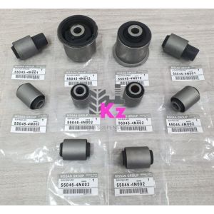 NISSAN SERENA C24 1999- 2005 - 10 IN 1 SET -REAR LOWER ARM BUSH /LONG LOWER ARM BUSH/ UPPER ARM BUSH / TRAILING ARM BUSH