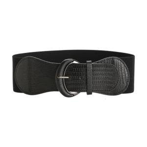 Của phụ nữ đàn hồi thắt lưng eo bản rộng co giãn dây thắt lưng nịt bụng phụ kiện thời trang cho trang phục và retro chủ đề bên