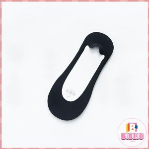 BIBLIO Ice silk womens socks any cut boat socks thin ice silk non-slip silicone socks seamless invisible socks