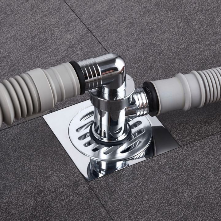 Washing machine drain sewage drain floor drain cover special joint tee