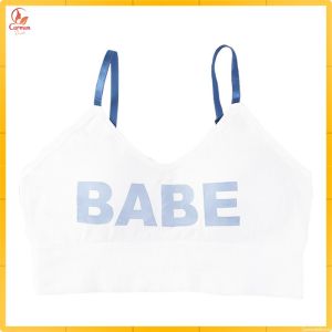 Sport Bra Wanita U Back Babe Tanpa Kawat / Tank Top Crop Push Up Bra Gym Cewek Kekinian CF P507