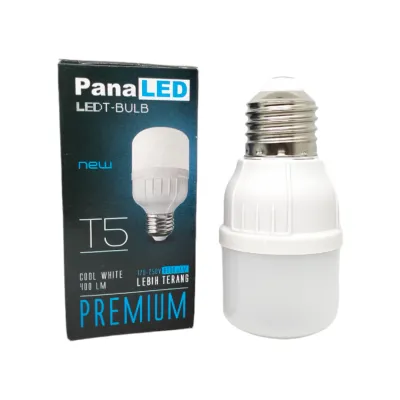 Lampu LED Panaled Premium 5 Watt Bohlam Bulb 5W W cahaya putih Capsule Cool Day light CDL Non Garansi