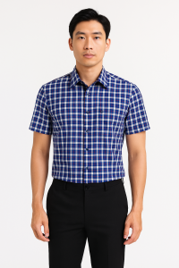 Áo sơ mi tay ngắn Việt Tiến