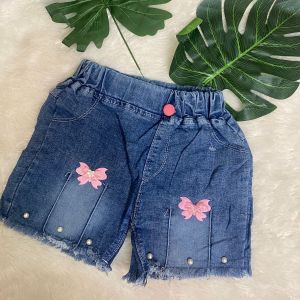 Celana Jeans Pendek Anak Cewek Usia 2-6 Tahun Hotpant Anak Perempuan Dengan Model Terbaru Cocok Untuk Sehari-hari Bawahan Anak Perempuan Kekinian Model Rawis Kualitas Import Terbaik
