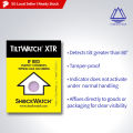 Streampeak TiltWatch Monitor XTR Indicator Label for Shipping damage prevention and Impact Detection. 