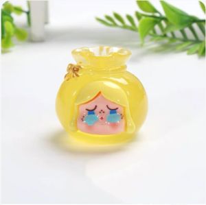 การ์ตูนสามมิติ Luminous Lucky กระเป๋าเรซิ่น DIY ครีมกาวห่วงโซ่โทรศัพท์มือถือเครื่องประดับรถ