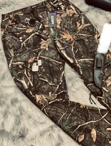 Quần Cargo Nam CQR Túi Hộp Camo Big Size Quần Nam Form Rộng Chống Nước Vải Đứng Form Cá Tính