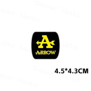 Motorcycle Reflective Sticker Sponsor Arrow Logo Decals Decoration Racing Fuel Tank Side Body Exhaust Accessories Waterproof Decals