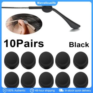 10 Pais Anti Slip Glass Cover Eyeglass Silicone Ear Hook Sunglasses Frame Sleeve Fasteners