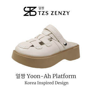 TZS Zenzy Yoon-Ah Platform - Sepatu Wedges Wanita - Sandal Wedges Wanita - Sepatu Platform Cewek - Sandal Platform Cewek