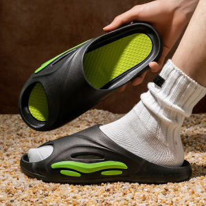 [Free Shipping] MenS Summer Outdoor Wear-Resistant Home Slippers With Soft Soles Anti-Slip Odor-Resistant Large Size Quick-Drying