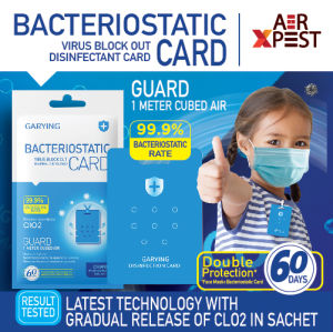 AirXpest Virus Block Out Disinfectant Card 60 Days Protection
