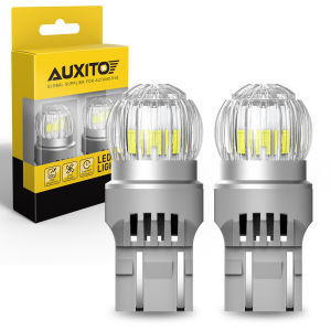 AUXITO 2Pcs T20 7443 W21W Led Bulb For Backup Reverse Light Day Running Light Tail Light Brake Light Turn Signal Light