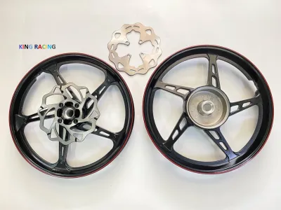MÂM-VÀNH ĐÚC 5 CÂY 1 ĐĨA YA RC CHỈ ĐỎ GẮN SIRIUS JUPITER TAURUS EXCITER 2006-2010...