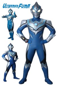 FUMA ULTRAMAN Sticker Dinding  Size 30-45 cm vinyl white waterproof