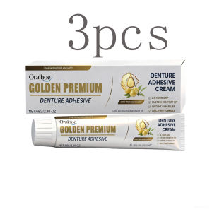 new Denture Adhesive Cream • Strong Secure Hold • Natural All-Day Comfort • Beautiful Smile • Oral Care Enhancement Free Shipping