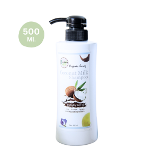 I Nature แชมพูมะพร้าว กะทิสด สูตร อัญชันและใบหมี่  ครีมนวดผมมะพร้าว  ปรับสภาพเส้นผม ให้ นุ่ม ลื่น มีน้ำหนัก ไม่พันกัน