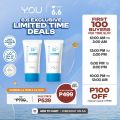 [6.6 B1G1 EXCLUSIVE] Y.O.U Sunbrella Triple UV Elixir Sunscreen Duo | SPF 50+ PA++++ | 8H Oil Control 30ML. 