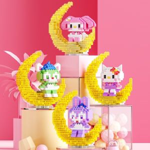 [ MIỄN SHIP - COMB0 5 HỘP] Mô Hình Lego 3d Lắp Ráp Động Vật Hoạt Hình Có Đèn Đáng Yêu Cho Bé HỒNG NHUNG SHOP