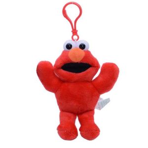 CRNGW Cartoon Birthday Gifts Ornament Elmo Key Chain Key Ring Animal Plush Toy Stuffed Toys Elmo Plush Dolls Plush Keychain