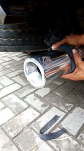 knalpot serigala remus kusus bensin