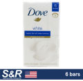 Dove White Beauty Bar Soap 6pcs. 