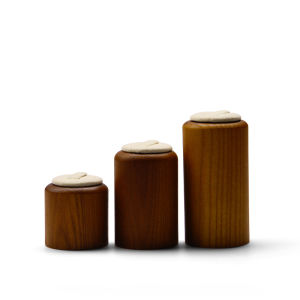 Oirlv Wooden Ring Jewelry Storage Organizer Display Holder Jewelry Showcase Display Stand SM066