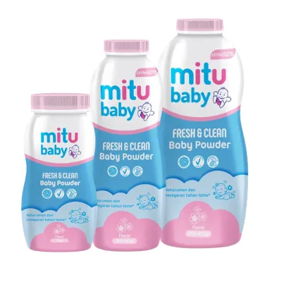 Mitu Baby Fresh & Clean Baby Powder BY AlwaysLucky