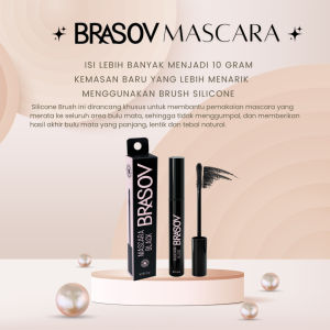 Brasov Mascara Black Waterproof 8g