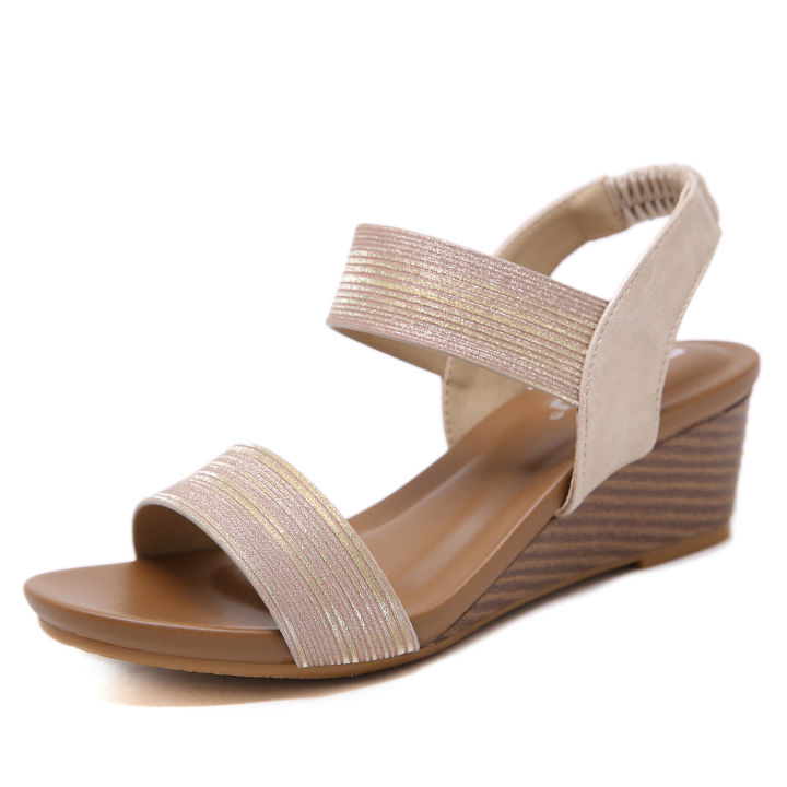 2022 Siketu Brand Original Women's Summer Slanted Heel Wedge