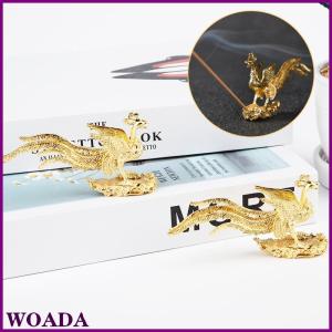 WOADA Phoenix Statue Incense Stick Holder Home Decor Mini Portable Incense