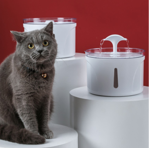 2.5L Automatic Pet Water Fountain Cat Dog Water Dispenser Drinking Bowl Mesin Minum Air Kucing Quiet Safe