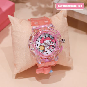Kids Watch Gifts Christmas Gifts Transparent Luminous Digital Watch Cute 3D Cartoon Kids Watch Plastic Wrist Watch For Kids Boys Girls Gifts