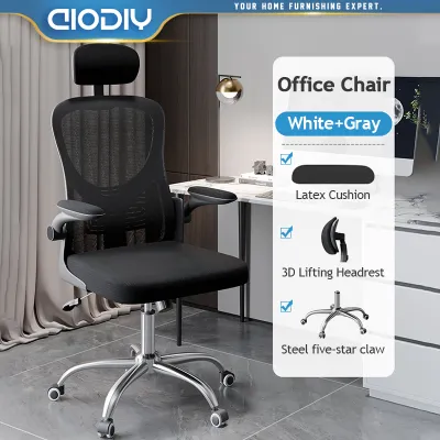 AIODIY gaming chair computer chair gaming sofa freely adjustable height home office ergonomic chair with footstool and dual pillows office chair