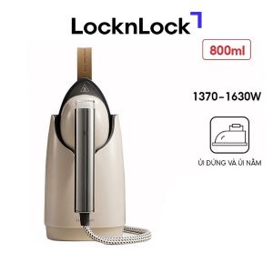 Thanh Lý Bàn Ủi Hơi Nước LocknLock 800ml Garment Steamer ENI218IVY 1370-1630W Hàng Chính Hãng