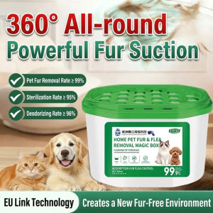 Pet EssentialAir Magic Box Pet Hair Remover/Odor Purifier/Deep Cleaning Tool/Home Deodorizer/Effective Fur Removal/Pet Care Solutions/Safe For All Ages