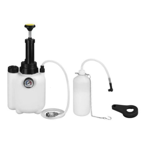 Heavy Duty Manual Brake Bleeder set Reservoir Universal Fit Brake Fluid Changer set for Vehicle Brake System Service