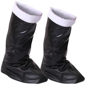 Santa Clause Boots Covers Santa Clause Costume Christmas Footwear Accessories for Christmas Party Carnival Theme Party