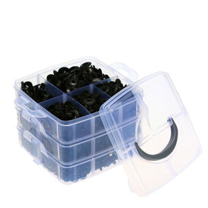 Bộ Chốt Nở Nhựa 3 Tầng Dùng Cho Xe Ô Tô 620 Cái Đầy Đủ Chi Tiết