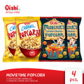 Movietime Popcorn Bundle [Oishi's Bestselling Popcorn | Mobsters Caramel and Cheese Mix | For Sharing]. 