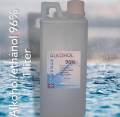 Alkohol 96% 1 liter, Ethanol. 