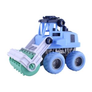 Mainan anak mobil forklitf / Bulldozer / Road roller import premium