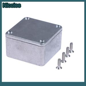 [Nicoles] อลูมิเนียม Enclosure Electronic Diecast stompbox Project BOX 1590LB 50x50x3mm