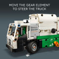 LEGO Technic 42167 Mack LR Electric Garbage Truck Building Set Toys (503 Pieces) Mainan Balok (8 Tahun+). 