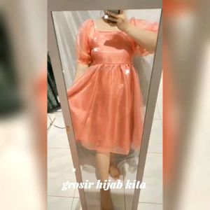TK MIDI dress puffy ORNELA dress pesta