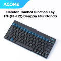Acome Keyboard & Mouse Wireless Portable Garansi Resmi 1 Tahun AKM2000. 
